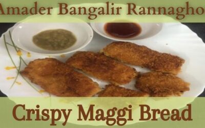 Crispy Maggi Bread