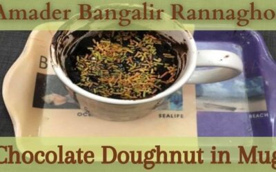 Chocolate Doughnut in Mug