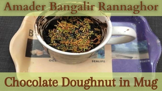 Chocolate Doughnut in Mug